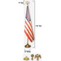 Mounted USA Flag Sets